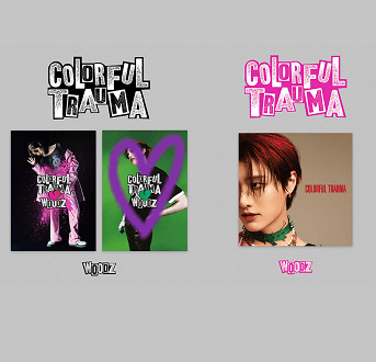 WOODZ 4TH MINI ALBUM COLORFUL TRAUMA ALBUM AND DIGIPACK VER