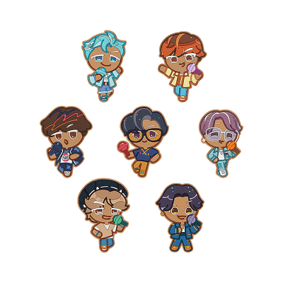 BTS X COOKIE RUN: KINGDOM OFFICIAL MERCHANDISE MAGNET SET – KPOP USA