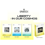 CRAVITY PART 2 LIBERTY: IN OUR COSMOS 1ST ALBUM AND AIR-KIT SET | 4 ALBUM SET