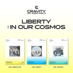 CRAVITY PART 2 LIBERTY: IN OUR COSMOS 1ST ALBUM 3 ALBUMS SET