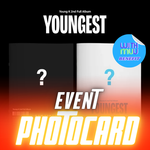 DAY6 YOUNG K 2ND ALBUM YOUNGEST (PHOTOBOOK VER.) | KPOP USA WITHMUU OFFICIAL PHOTOCARD (RANDOM 1 OUT OF 2)