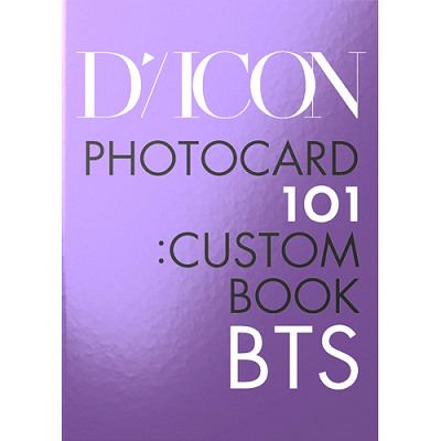 DICON PHOTOCARD 101: CUSTOM BOOK BEHIND BTS SINCE 2018 (2018