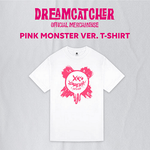 DREAMCATCHER OFFICIAL MERCHANDISE TSHIRT | PINK MONSTER VER.
