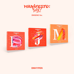 ENHYPEN MANIFESTO DAY 1 ALBUM ENGENE VER | 3 ALBUMS SET