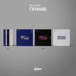 ENHYPEN BORDER : CARNIVAL 2ND MINI ALBUM - 3 ALBUMS SET | 3 Random Mini Paper Stands With Each Album
