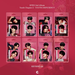EPEX 2ND ALBUM YOUTH CHAPTER 2 : YOUTH DEFICIENCY (KEYRING ALBUM)