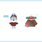 STRAY KIDS PLUSH OUTFIT STAY IN STAY CAMELLIA VERSION