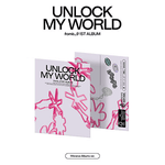 FROMIS9 1ST ALBUM UNLOCK MY WORLD WEVERSE ALBUM | 8 ALBUMS SET