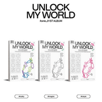 FROMIS9 1ST ALBUM UNLOCK MY WORLD | 3 ALBUMS SET