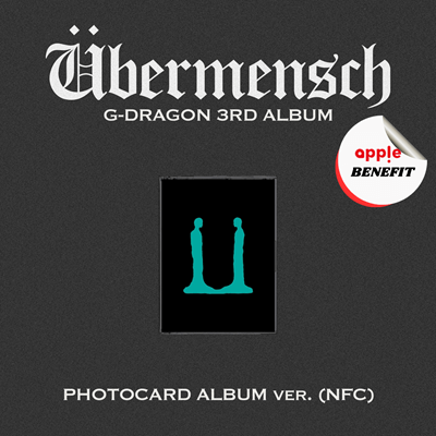 G-DRAGON 3RD ALBUM [Übermensch] (PHOTOCARD ALBUM VER.) | KPOP USA APPL
