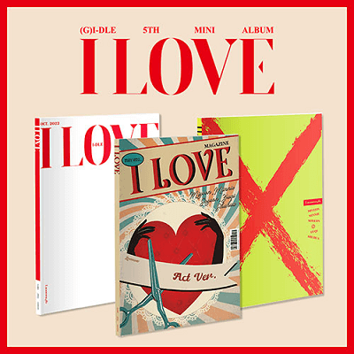 GIDLE 5TH MINI ALBUM I LOVE – KPOP USA
