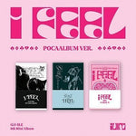 GIDLE 6TH MINI ALBUM I FEEL POCA ALBUM - 3 ALBUMS SET