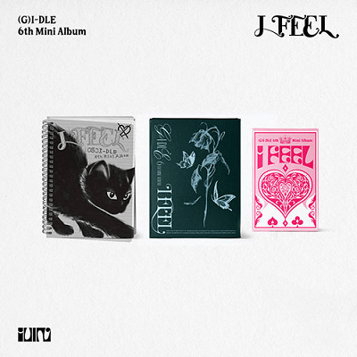 GIDLE 6TH MINI ALBUM I FEEL - 3 ALBUMS SET – KPOP USA GIDLE 6TH MINI ALBUM I FEEL - 3 ALBUMS SET – KPOP USA