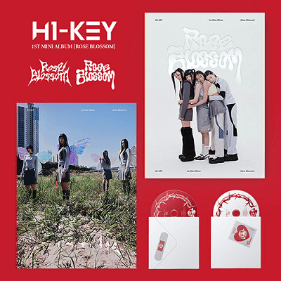 H1-KEY 1ST MINI ALBUM ROSE BLOSSOM – KPOP USA