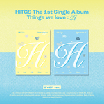 HITGS 1ST SINGLE ALBUM THINGS WE LOVE : H (EVER VER.) | 2 ALBUMS SET