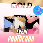 ITZY GOLD ALBUM (STANDARD VER.) - 3 ALBUMS SET | KPOP USA WITHMUU OFFICIAL PHOTOCARD INCLUDED (RANDOM 1 OUT OF 5)
