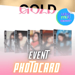 ITZY GOLD ALBUM (DIGIPACK VER.) - 5 ALBUMS SET | KPOP USA WITHMUU OFFICIAL PHOTOCARD INCLUDED (RANDOM 1 OUT OF 5)