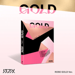 ITZY GOLD ALBUM (STANDARD VER.) | KPOP USA WITHMUU OFFICIAL PHOTOCARD INCLUDED (RANDOM 1 OUT OF 5)