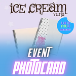 ITZY YUNA 1ST MINI ALBUM ICE CREAM (PHOTOBOOK VER.) - 2 ALBUMS SET | KPOP USA WITHMUU OFFICIAL PHOTOCARD (RANDOM 1 OUT OF 2) + ADDED BOOKMARK (SET ONLY)