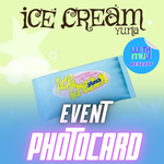 ITZY YUNA 1ST MINI ALBUM ICE CREAM (ICE CREAM VER.) | KPOP USA WITHMUU OFFICIAL PHOTOCARD (RANDOM 1 OUT OF 2)