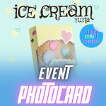 ITZY YUNA 1ST MINI ALBUM ICE CREAM (MINI BAG VER.) | KPOP USA WITHMUU OFFICIAL PHOTOCARD (RANDOM 1 OUT OF 2)
