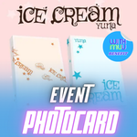 ITZY YUNA 1ST MINI ALBUM ICE CREAM (POCA ALBUM VER.) | KPOP USA WITHMUU OFFICIAL PHOTOCARD (RANDOM 1 OUT OF 2)