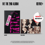 IVE THE 2ND ALBUM REVIVE+ - 2 ALBUMS SET | KPOP USA APPLE OFFICIAL PHOTOCARD (RANDOM 1 OUT OF 6)