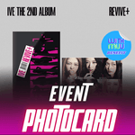 IVE THE 2ND ALBUM REVIVE+ | KPOP USA WITHMUU OFFICIAL PHOTOCARD (RANDOM 1 OUT OF 6)