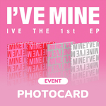 IVE 1ST EP ALBUM I'VE MINE | INCLUDES EXCLUSIVE OFFICIAL PHOTOCARD (RANDOM 1 OUT OF 6)