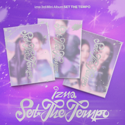 IZNA 3RD MINI ALBUM SET THE TEMPO (UNIT VER.) | 3 ALBUMS SET