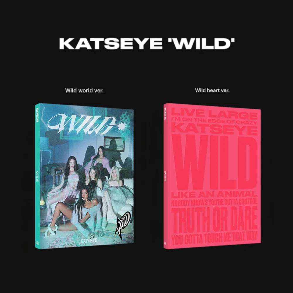 KATSEYE ALBUM WILD | 2 ALBUMS SET – KPOP USA