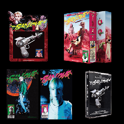 SHINee KEY Bad Love 1st Mini Album 5点セット SHINEE KEY BAD LOVE 1ST MINI ALBUM | SPACE RAY GUN, BOX SET