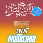 KICKFLIP 2ND MINI ALBUM KICK OUT, FLIP NOW! DIGIPACK VER. (GET READY VER.) | KPOP USA WITHMUU OFFICIAL PHOTOCARD (RANDOM 1 OUT OF 7)