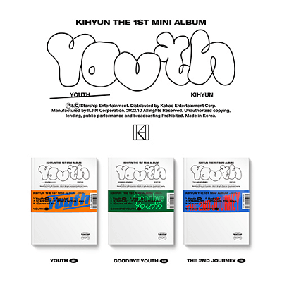 MONSTA X KIHYUN THE 1ST MINI ALBUM YOUTH – KPOP USA