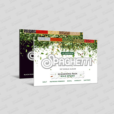 LE SSERAFIM 1ST SINGLE ALBUM SPAGHETTI (WEVERSE ALBUM VER.) – KPOP USA