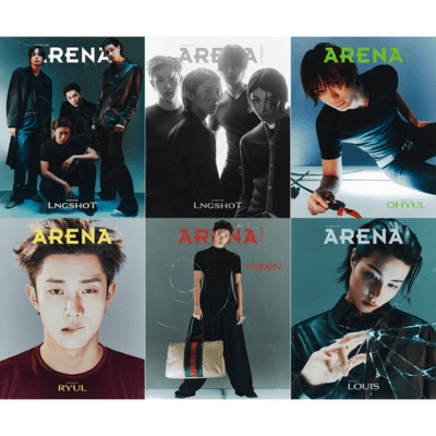 lngshot arena 雑誌　ルイ　オユル　リュル　magazine LNGSHOT ARENA HOMME+ 2026-05 MAGAZINE – KPOP USA