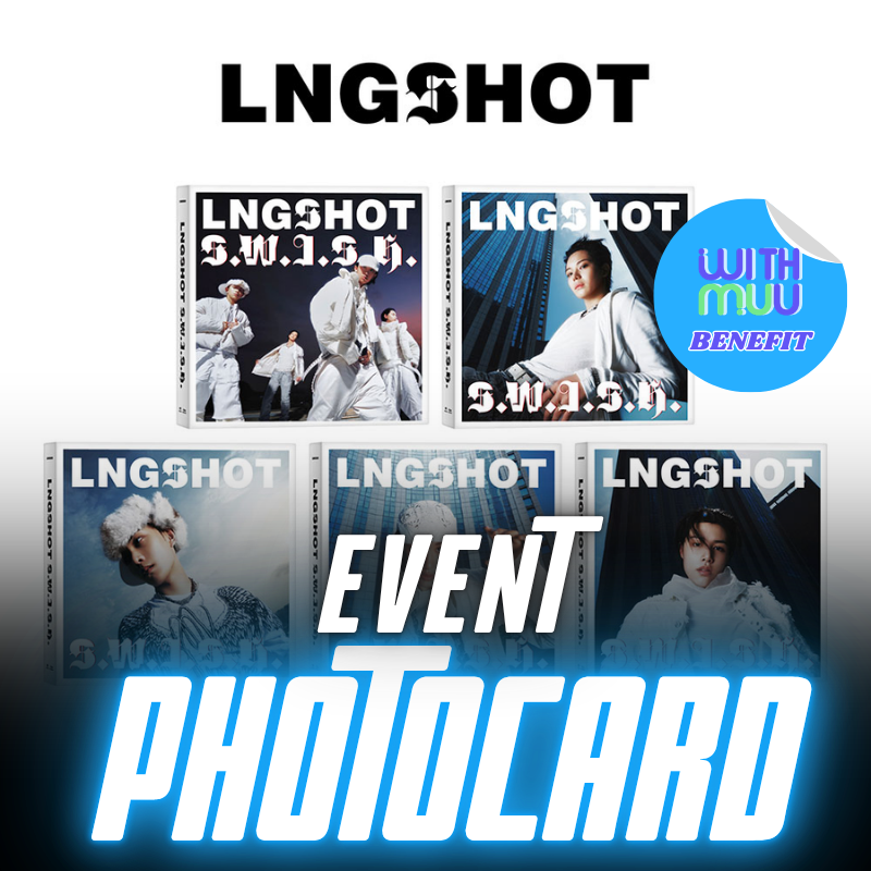 LNGSHOT EP S.W.I.S.H (STANDARD VER.) - 5 ALBUMS SET | WITHMUU