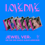 IVE THE 2ND MINI ALBUM LOVE DIVE | JEWEL CASE VERSION 6 ALBUMS SET