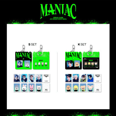 STRAY KIDS 2ND WORLD TOUR MANIAC IN SEOUL ID PHOTO DUAL FRAME
