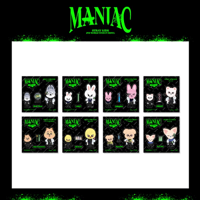 STRAY KIDS SKZOO 2ND WORLD TOUR MANIAC IN SEOUL DECO STICKER SET