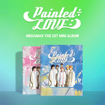 MEGAMAX PAINTED÷LOVE:) 1ST MINI ALBUM | 2 ALBUMS SET