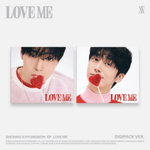 MONSTA X SHOWNU x HYUNGWON EP ALBUM LOVE ME (Digipack Ver.) | 2 ALBUMS SET