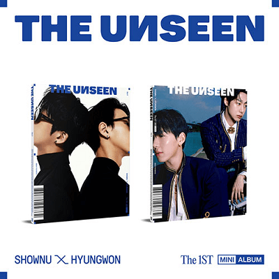 MONSTA X SHOWNU X HYUNGWON 1ST MINI ALBUM THE UNSEEN | 2 ALBUMS
