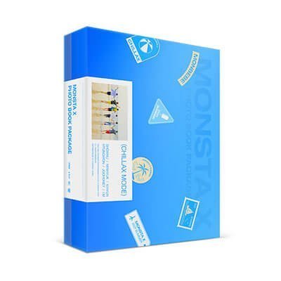 MONSTA X フォトブック MONSTA X CHILLAX 2021 PHOTO BOOK PACKAGE – KPOP USA