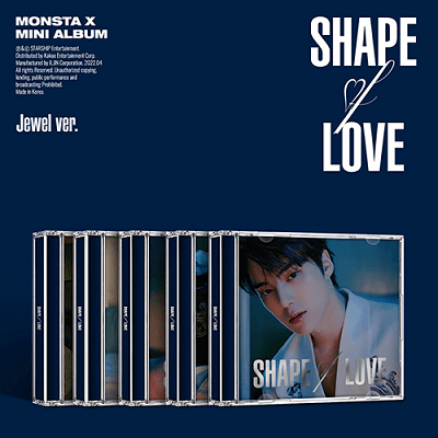 MONSTA X 11TH MINI ALBUM: SHAPE OF LOVE | JEWEL CASE VER – KPOP USA