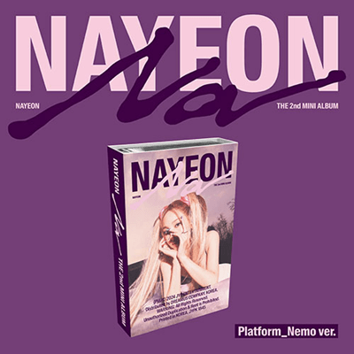 NAYEON 2nd Mini Album Na 未開封　ナヨン TWICE NAYEON 2ND MINI ALBUM NA (PLATFORM_NEMO VER.) – KPOP USA