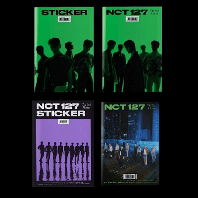 NCT 127 STICKER 3RD ALBUM STICKY, SEOUL CITY & STICKER VERSIONS NCT 127 STICKER 3RD ALBUM STICKY, SEOUL CITY & STICKER VERSIONS