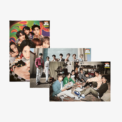 NCT DREAM HOT SAUCE 1ST ALBUM PHOTO BOOK VERSION POSTER RANDOM