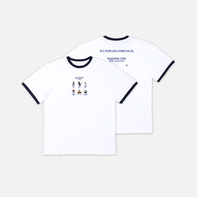 NCT WISH ソウルコン MD レイヤードTシャツ リク トレカ NCT WISH 2025 ASIA TOUR LOG IN SEOUL OFFICIAL MD [T-SHIRT] – KPOP USA