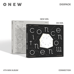 SHINEE ONEW 4TH MINI ALBUM CONNECTION (DIGIPACK VER.) - 2 ALBUMS SET | KPOP USA APPLE OFFICIAL PHOTOCARD (RANDOM 1 OUT OF 2)